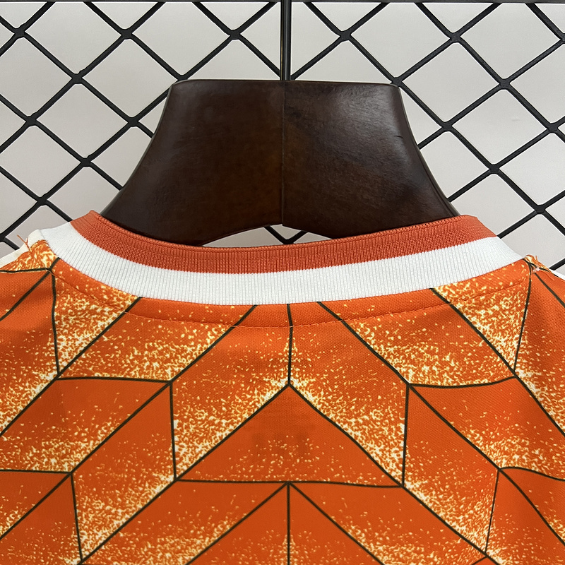 Retro kids 1988 KIDS Netherlands Home Football jersey retro