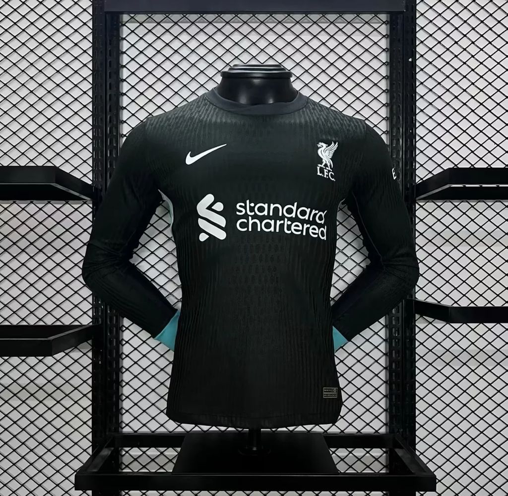 2024-25 Liverpool  Away Long Sleeves Football jersey