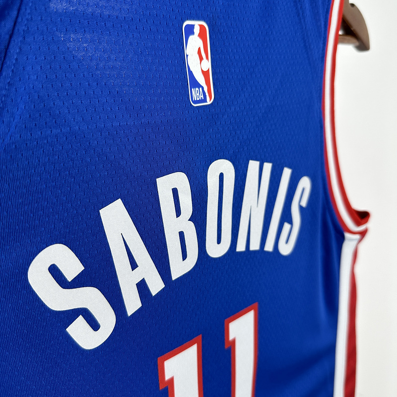 2025 NBA Sacramento Kings 11 SABONIS Basketball Jersey