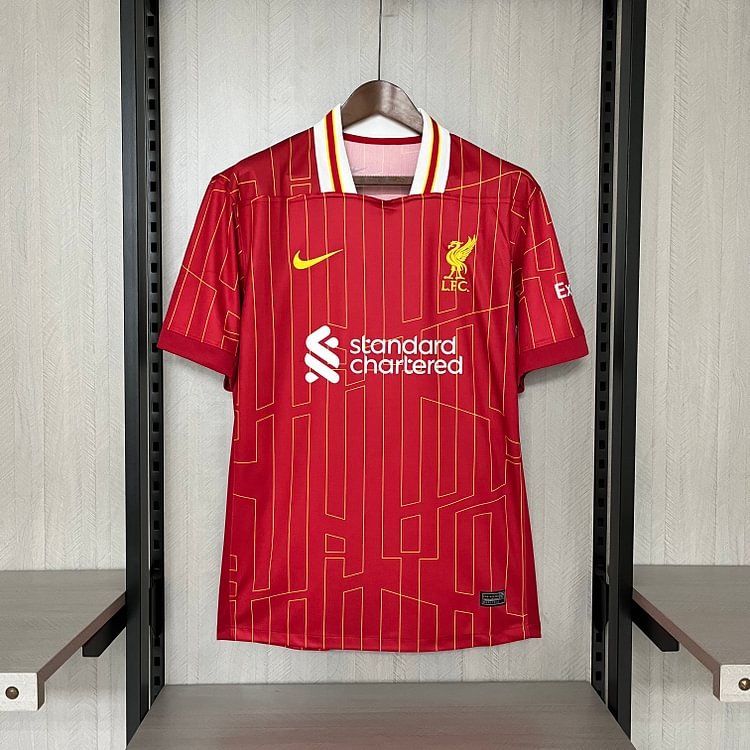 2024-25 CHAMPIONS 20 Liverpool Home Football jersey