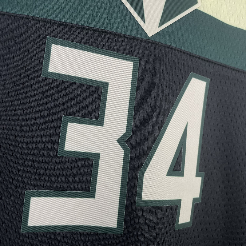 2021 NBA Milwaukee Bucks (34 ANTETOKOUNMPO) Basketball Jersey