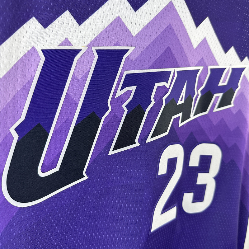2024 NBA Utah Jazz 23 MARKKANEN Basketball Jersey