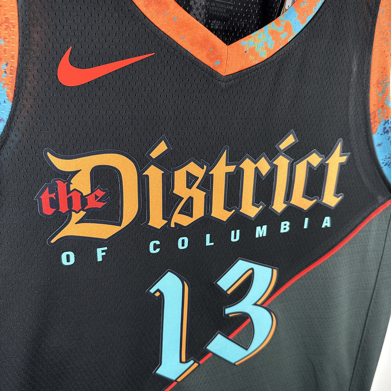 2024 NBA Washington Wizards 13 POOLE Basketball Jersey