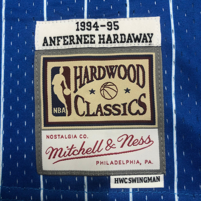 1994-95 NBA Orlando Magic 1 HARDAWAY Basketball Jersey