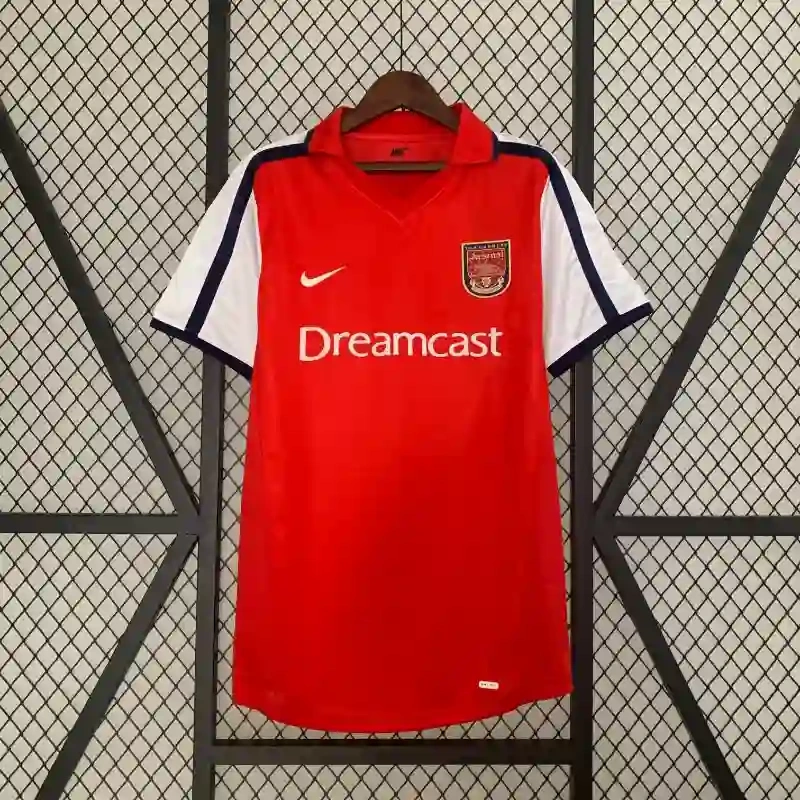 Retro 1999-02 Arsenal Home BERGKAMP ADAMS HENRY Football jersey retro