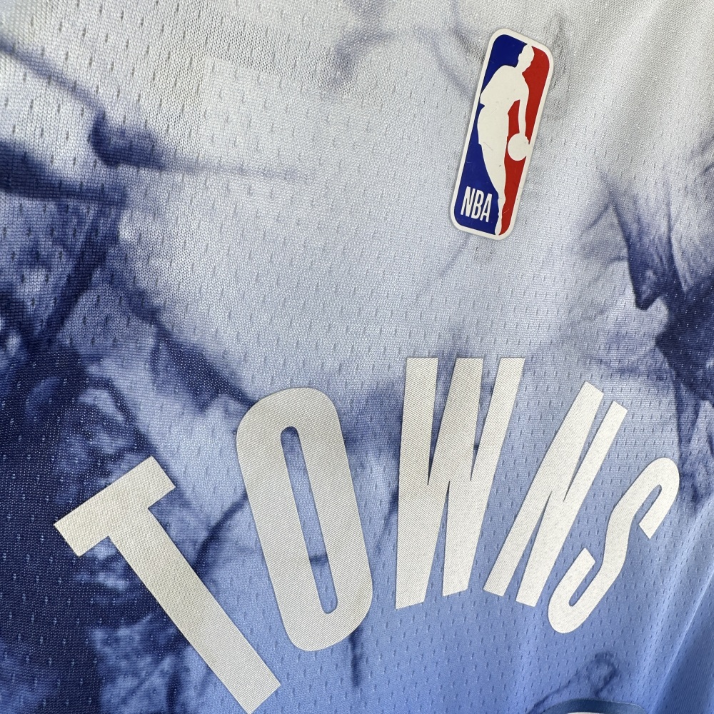 2024 NBA Minnesota Timberwolves 32 Towns Basketball Jersey