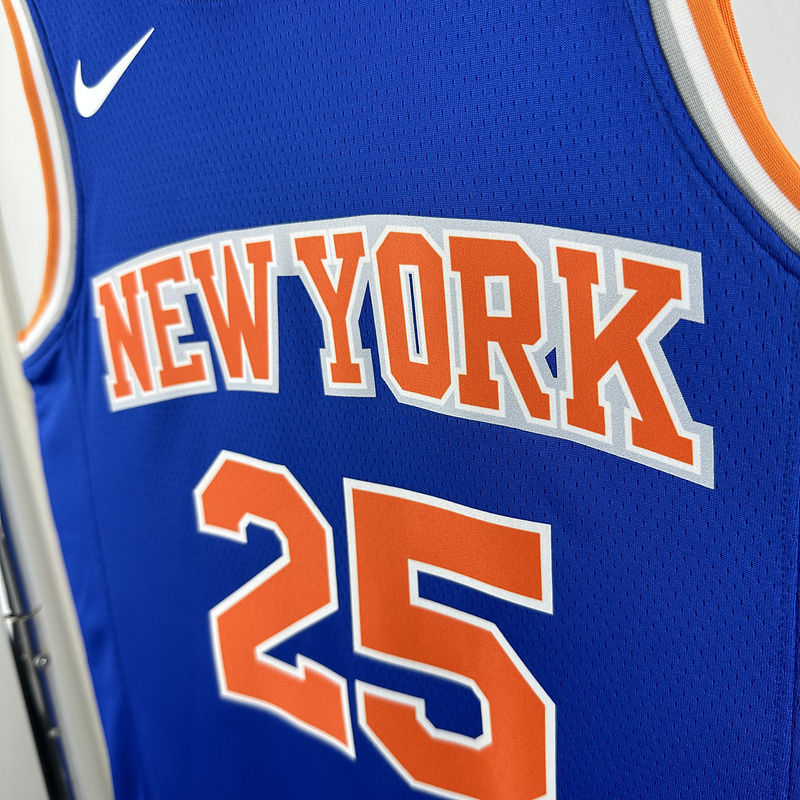 2025 NBA New York Knicks 25 BRIDGES Basketball Jersey