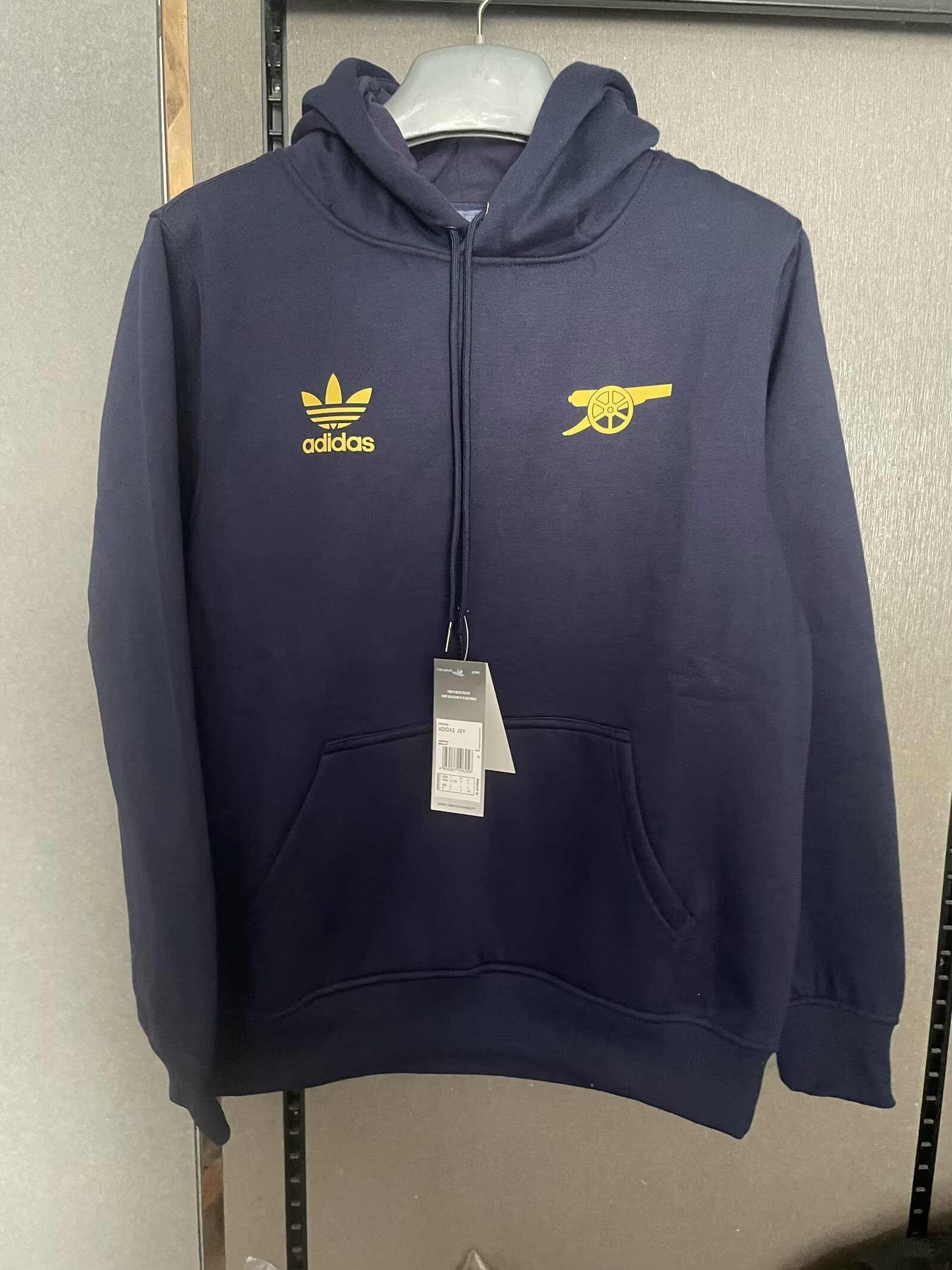 2024/25 Arsenal casual sweater in dark blue.