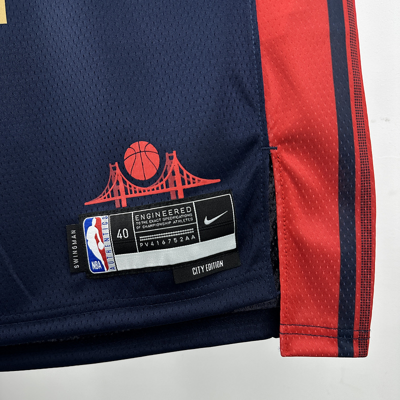 2025 NBA Golden State Warriors 11 THOMPSON Basketball Jersey