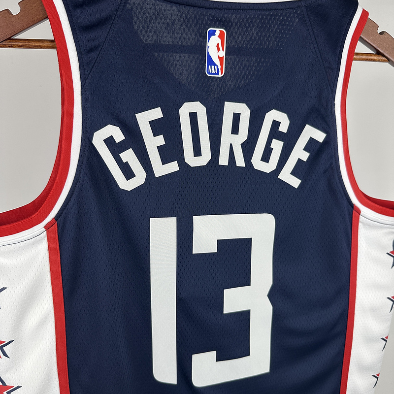 2019 NBA LA Clippers (13 GEORGE) Basketball Jersey