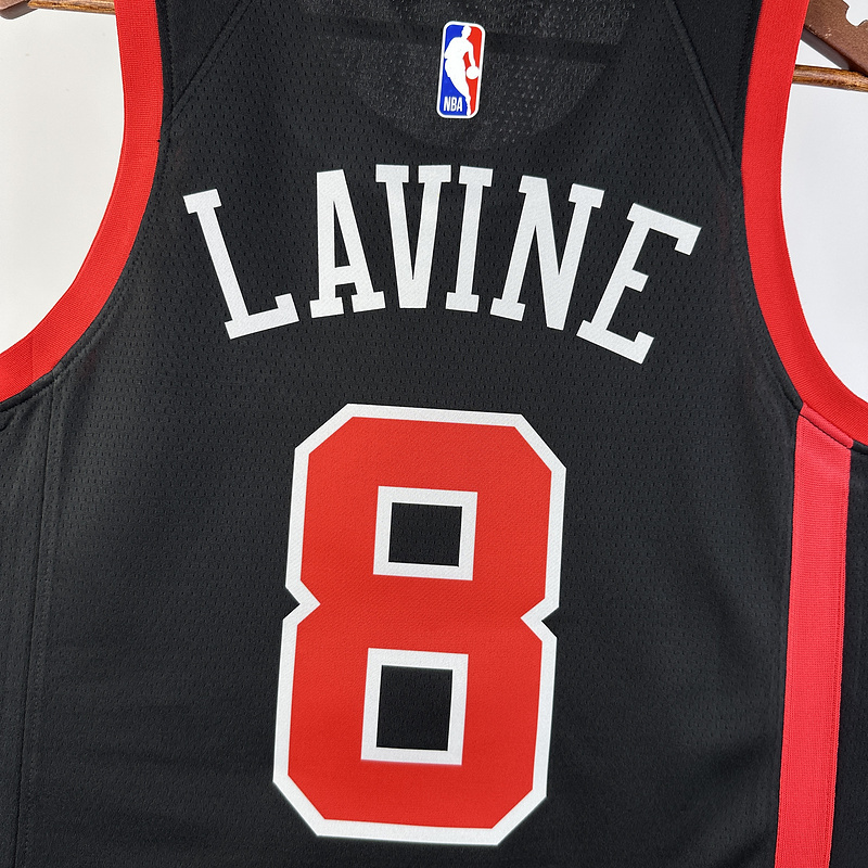 2024 NBA Chicago Bulls 8 LAVINE Basketball Jersey