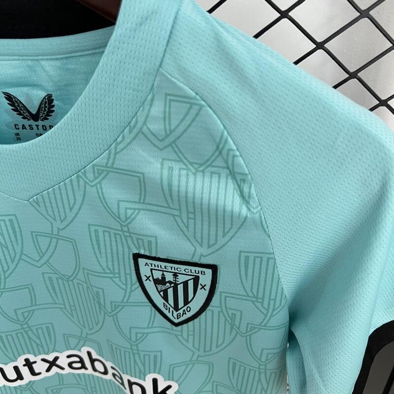 2025-26 Kids Athletic Bilbao Third Away Size Football jersey