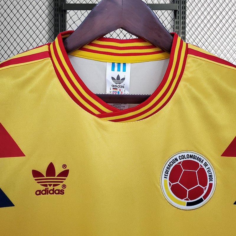 Retro 1990 Colombia home Football jersey retro