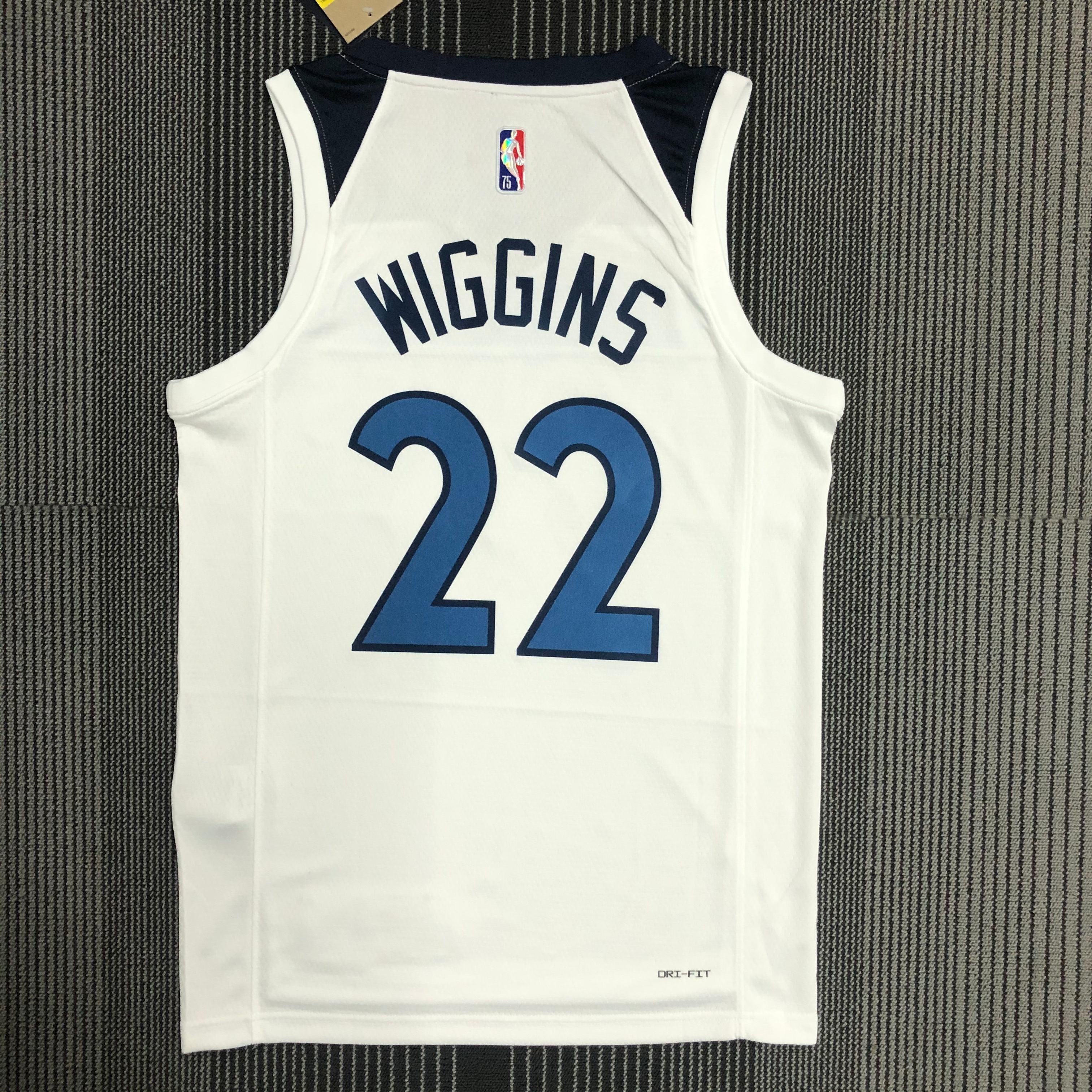 NBA 75th Anniversary Minnesota Timberwolves 22 Wiggins Basketball Jersey