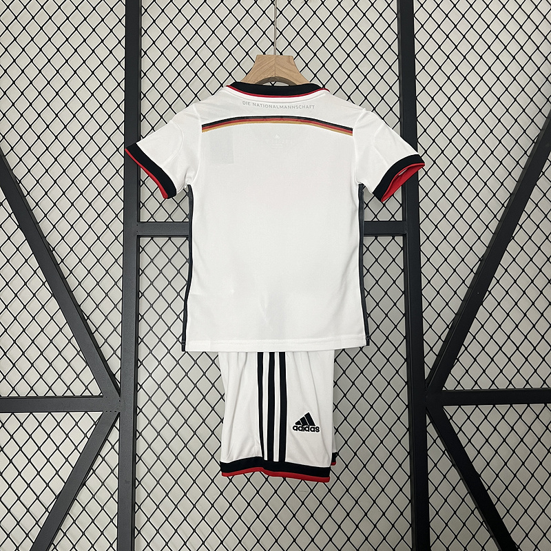 Retro kids 2014 Kids Germany Home Özil KLOSE MULLER GOTZE REUS Football jersey retro