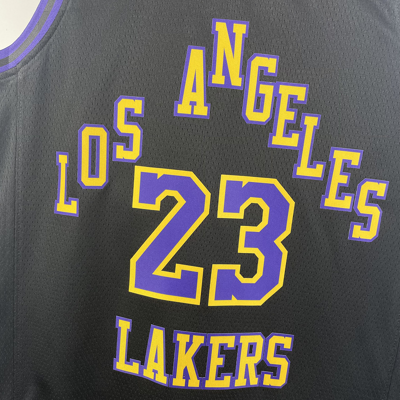 2024 NBA Lakers 23 JAMES Basketball Jersey