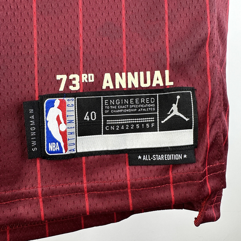 2024 NBA All Star Game (5 EDWARDS) Basketball Jersey