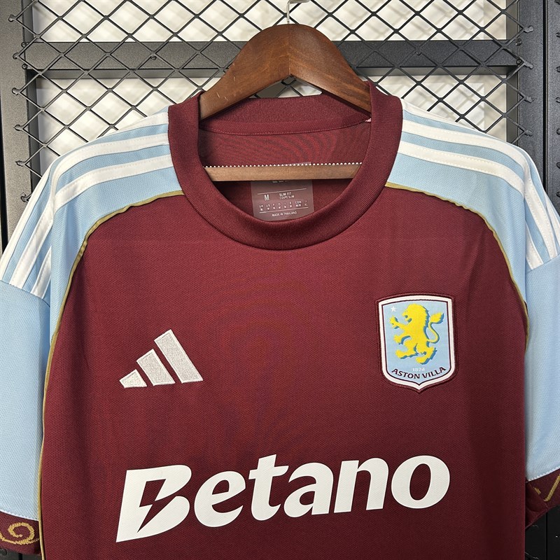 2025-26 Aston Villa Home Football jersey