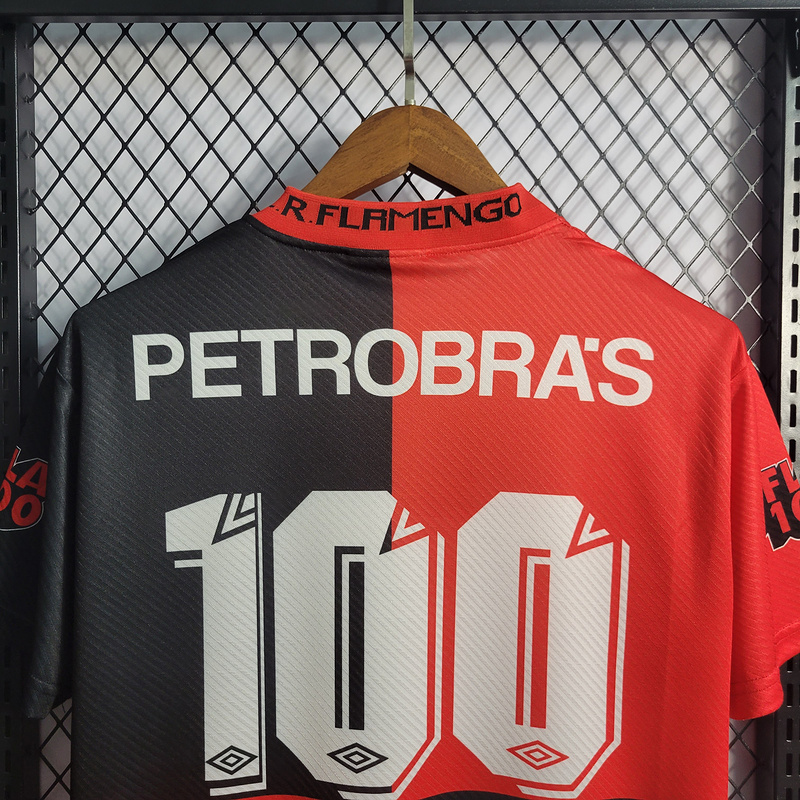 Retro 1994 Flamengo home centenary model Football jersey retro