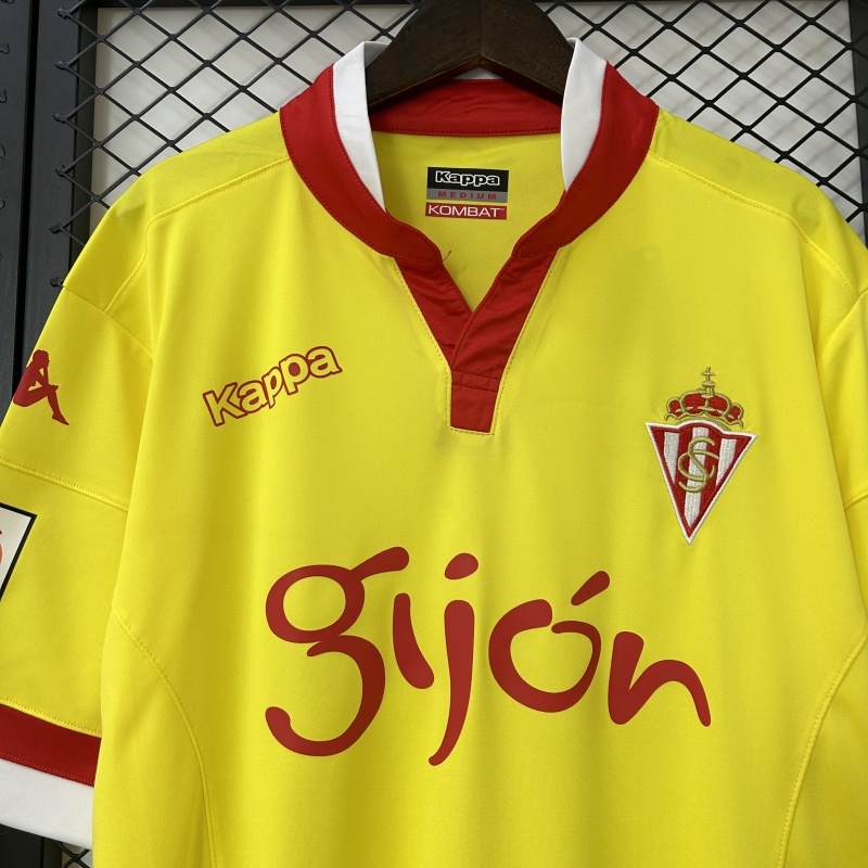 Retro 2015-16 Sporting Gijon Away Football jersey retro