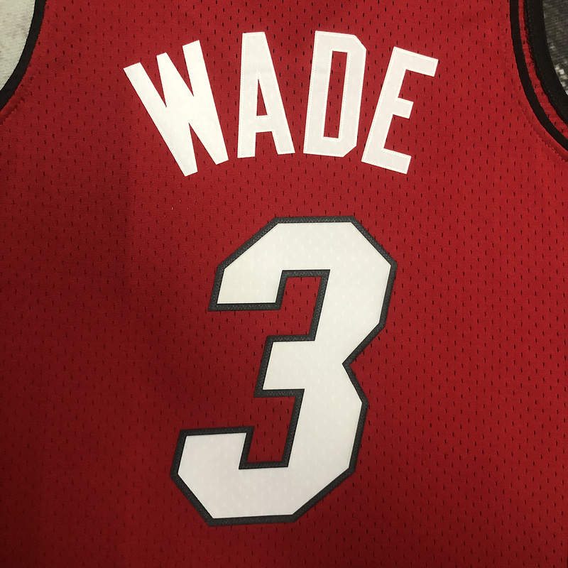 2005-06 NBA Miami Heat 3 WADE Basketball jersey