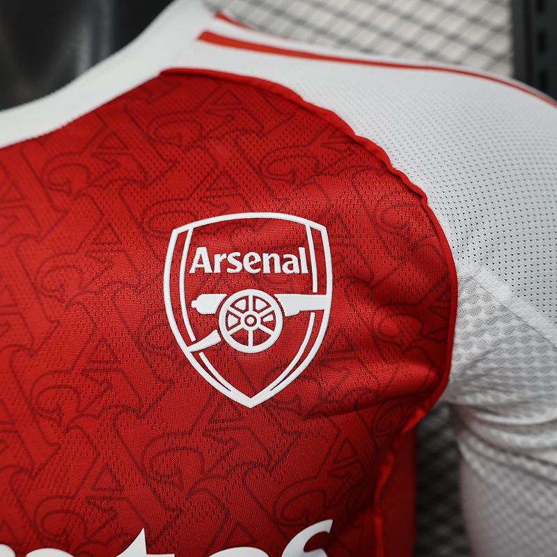 Player 2025-26 Arsenal Home Long Sleeve Football jersey