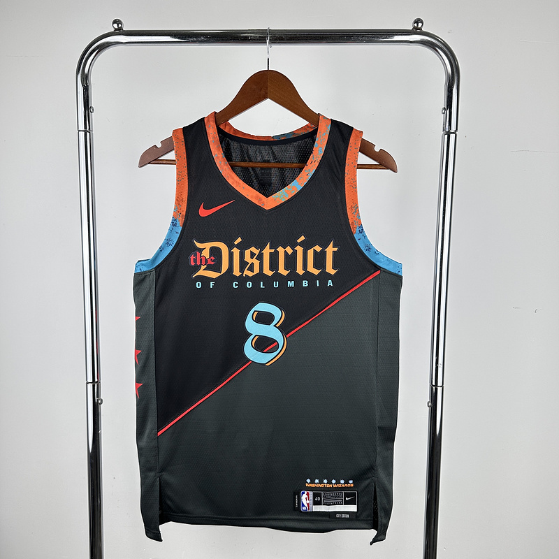 2024 NBA Washington Wizards 8 AVDIJA Basketball Jersey