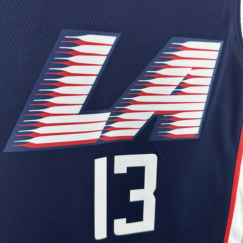 2019 NBA LA Clippers (13 GEORGE) Basketball Jersey
