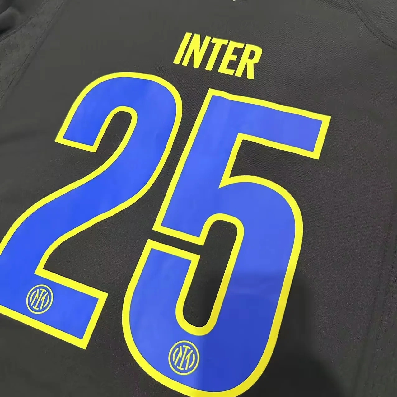 2025-26 #25 Inter Milan Baseball uniform Football jersey