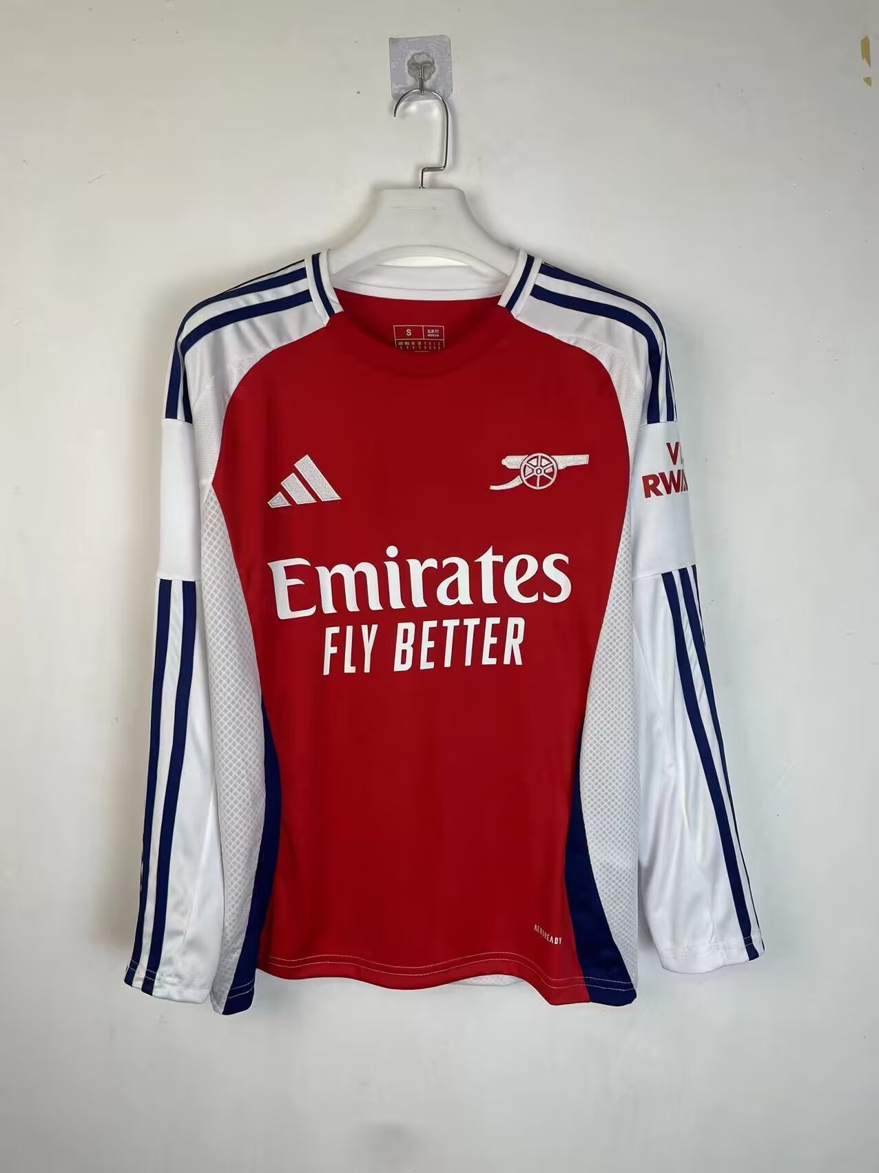 2024-25 Arsenal Long Sleeve Home football jersey