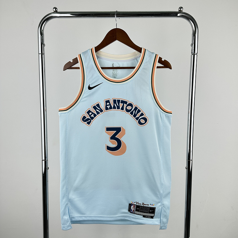 2025 NBA San Antonio Spurs 3 PAUL Basketball Jersey