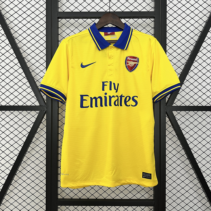 Retro 2013-14 Arsenal Away Football jersey retro