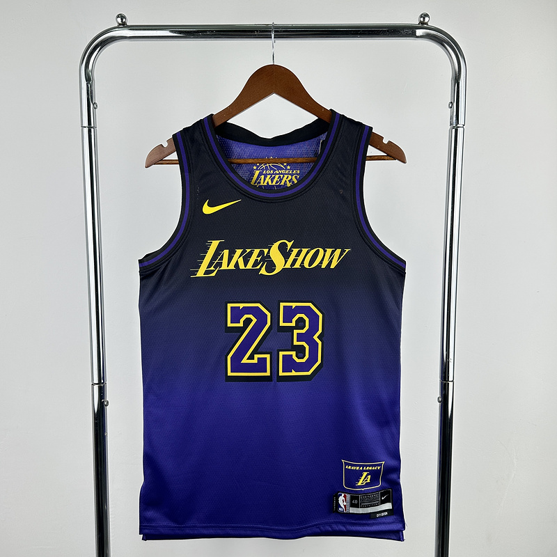 2025 NBA Lakers 23 JAMES Basketball Jersey