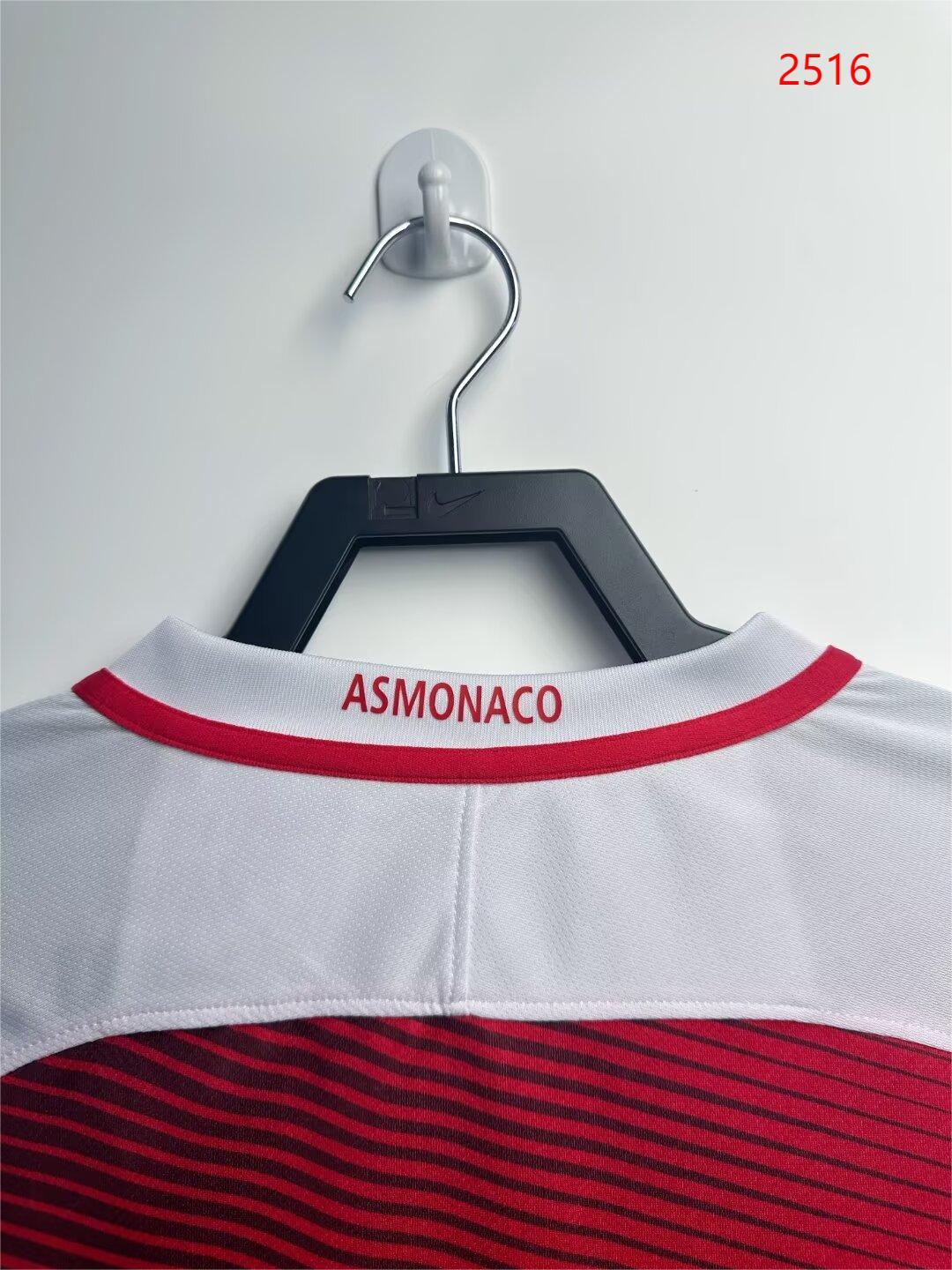Retro 2016-17 AS Monaco Home Jersey Football jersey retro