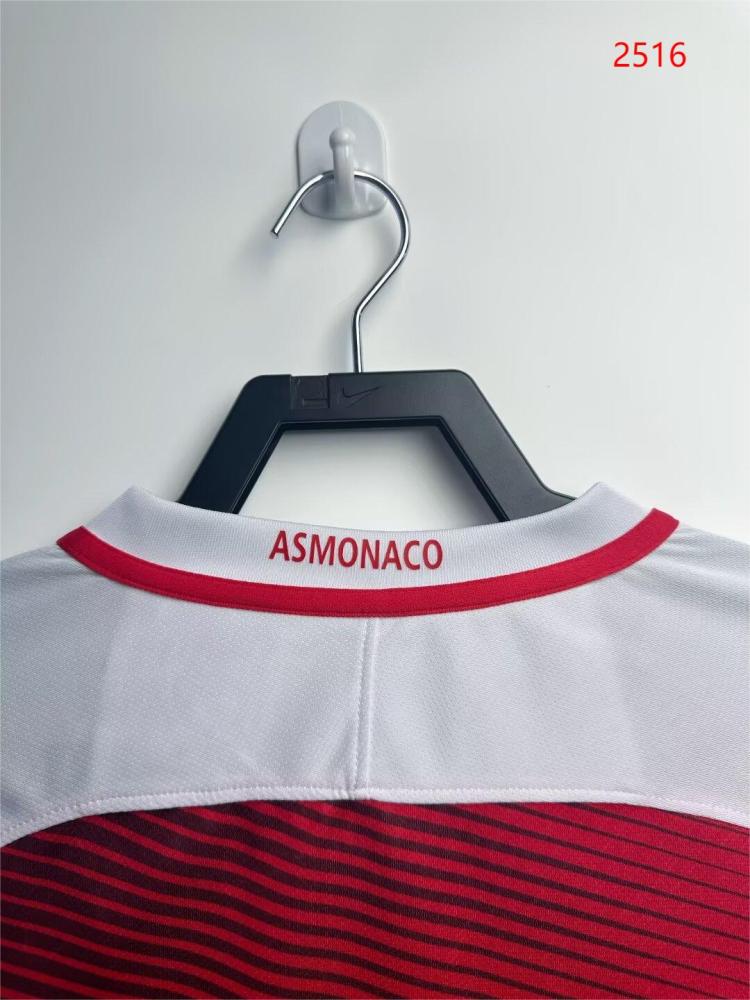 Retro 2016-17 AS Monaco Home Jersey Football jersey retro