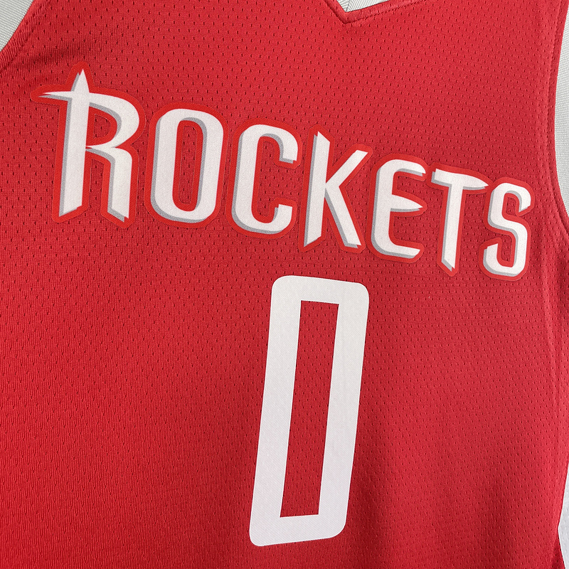 2019 NBA Houston Rockets 0 WESTBROOK Basketball jersey