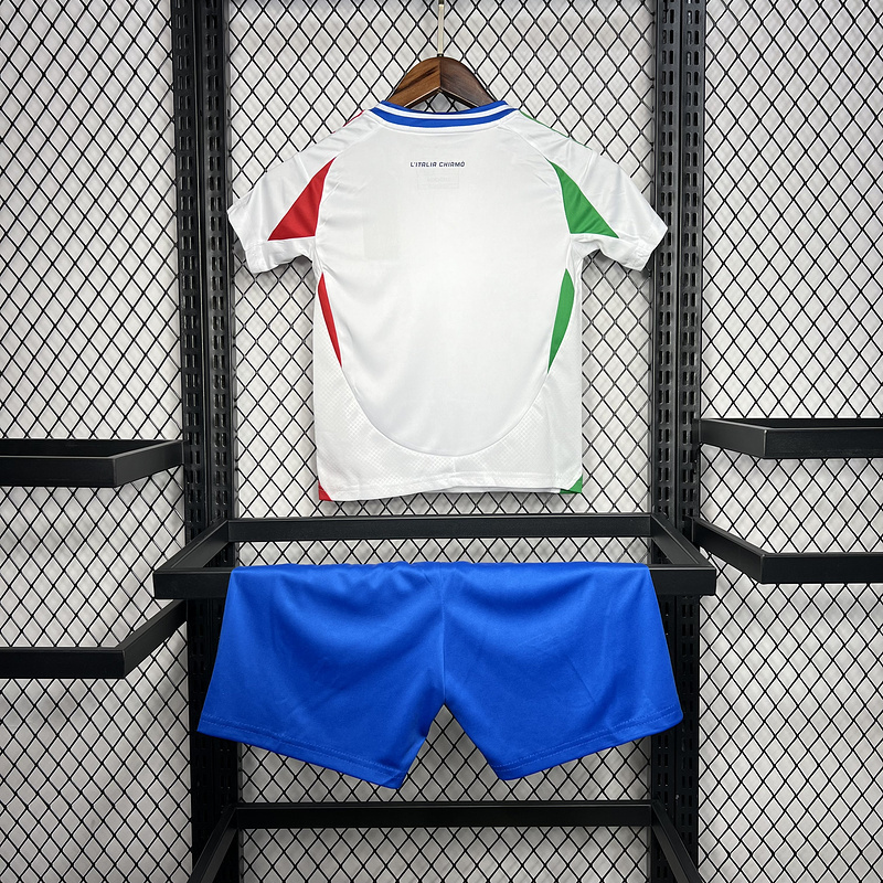 2024-25 Italy Away kids Football jersey