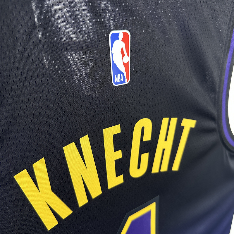 2025 NBA Lakers 4 KNECHT Basketball Jersey