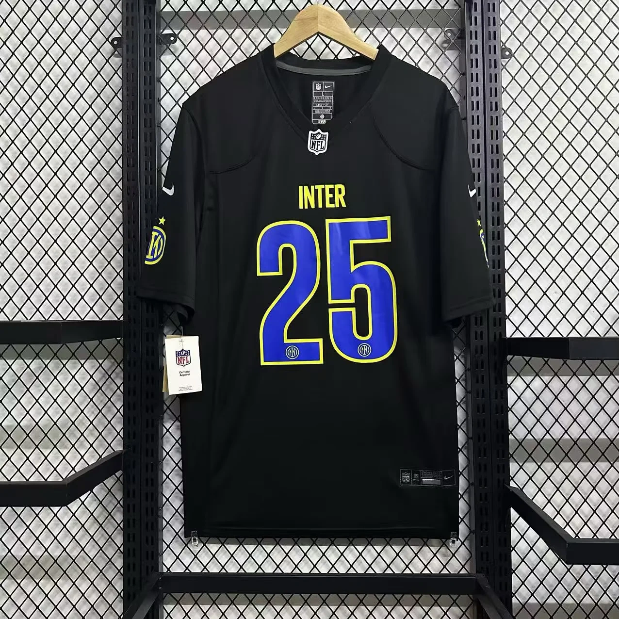 2025-26 #25 Inter Milan Baseball uniform Football jersey