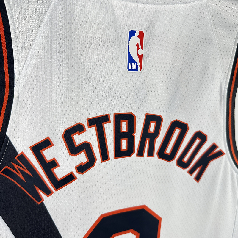 2020 NBA LA Clippers (0 WESTBROOK) Basketball Jersey