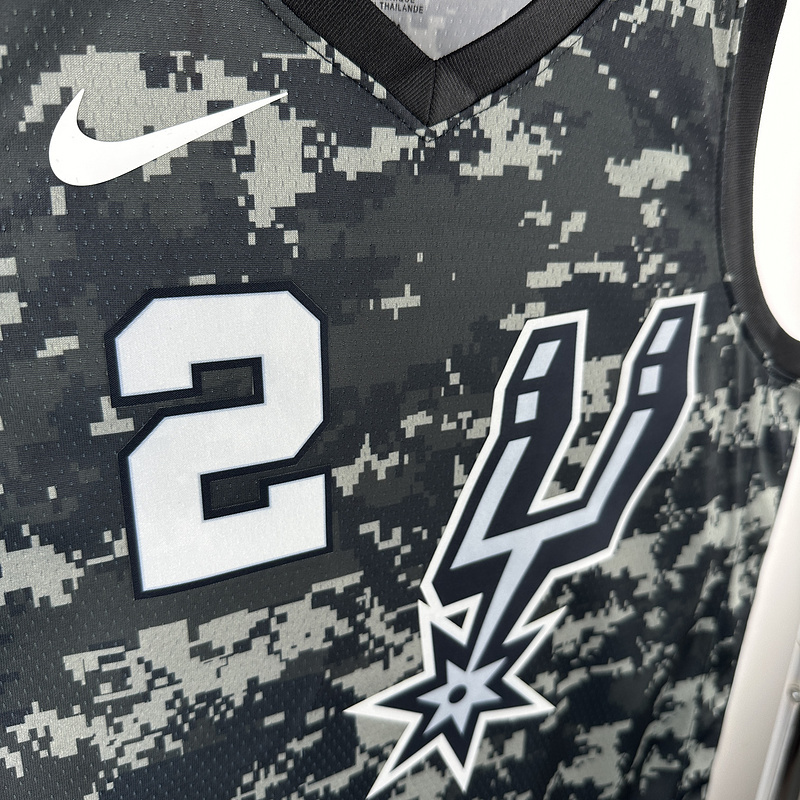 2021 NBA San Antonio Spurs 2 LEONARD Basketball Jersey