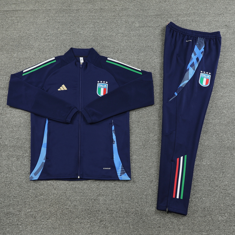 2024 italy dark blue jacket suit