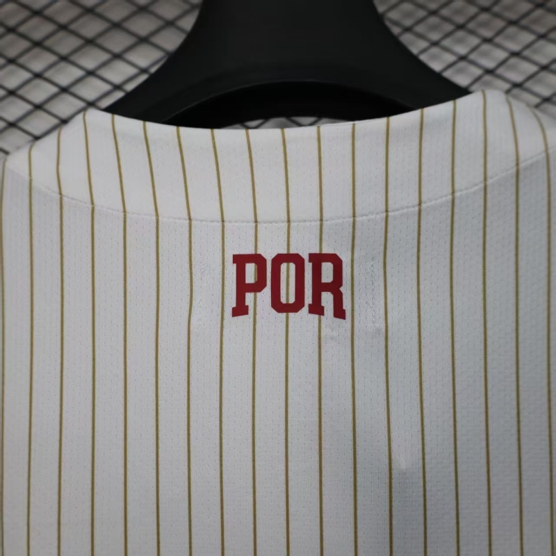 2025-26 Portugal Baseball uniform Football jersey