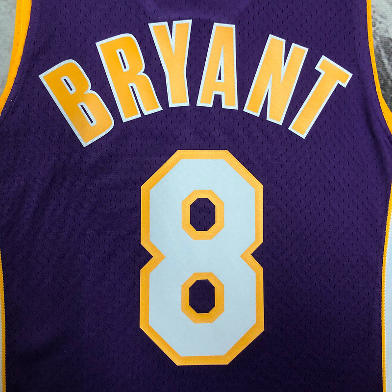 2000-01 NBA Lakers 8 BRYANT Basketball Jersey