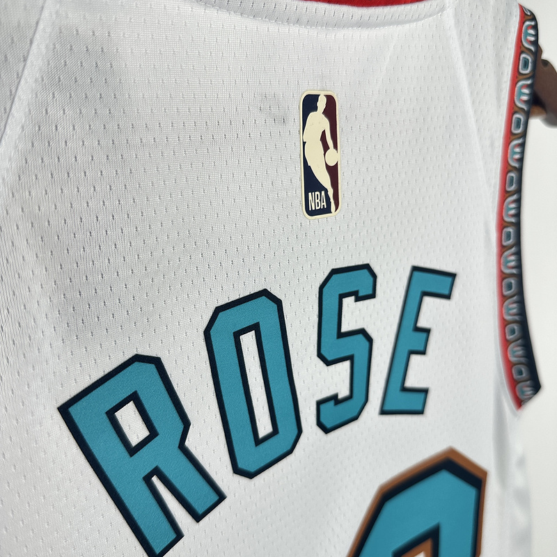 2025 NBA Memphis Grizzlies 23 ROSE Basketball Jersey