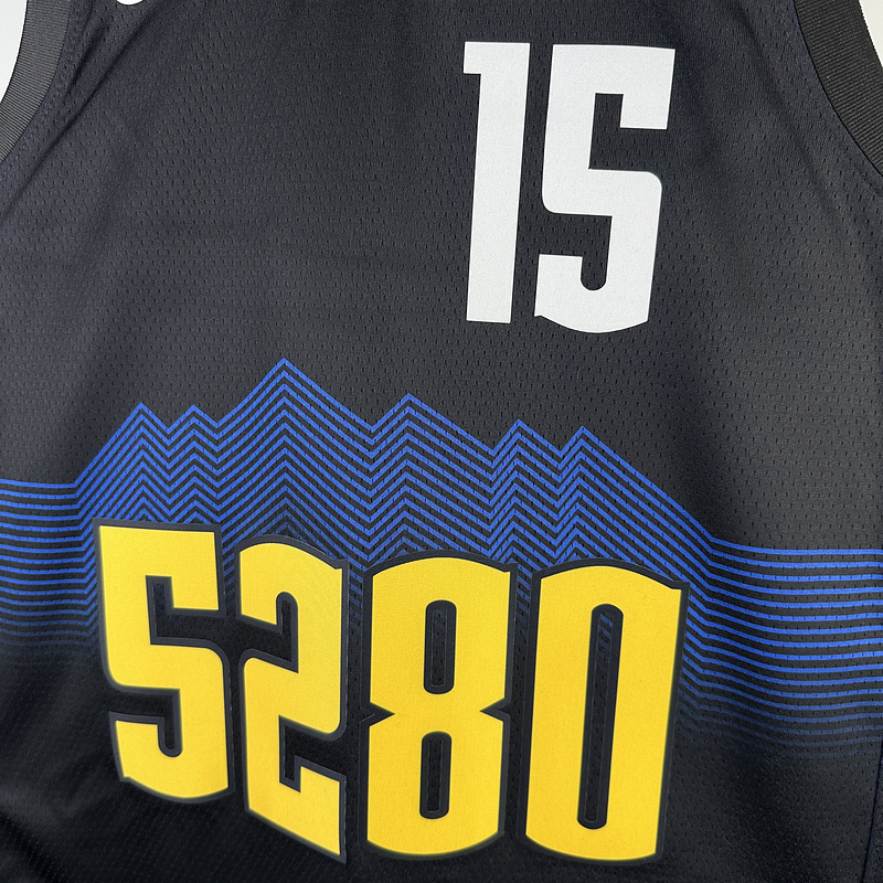 2024 NBA Denver Nuggets 15 JOKIC Basketball Jersey