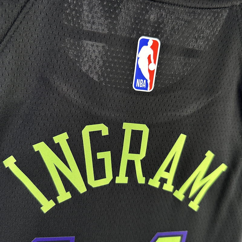 2024 NBA New Orleans Pelicans 14 INGRAM Basketball Jersey