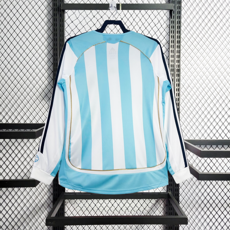 Retro 2006 Argentina home MESSI Football jersey retro