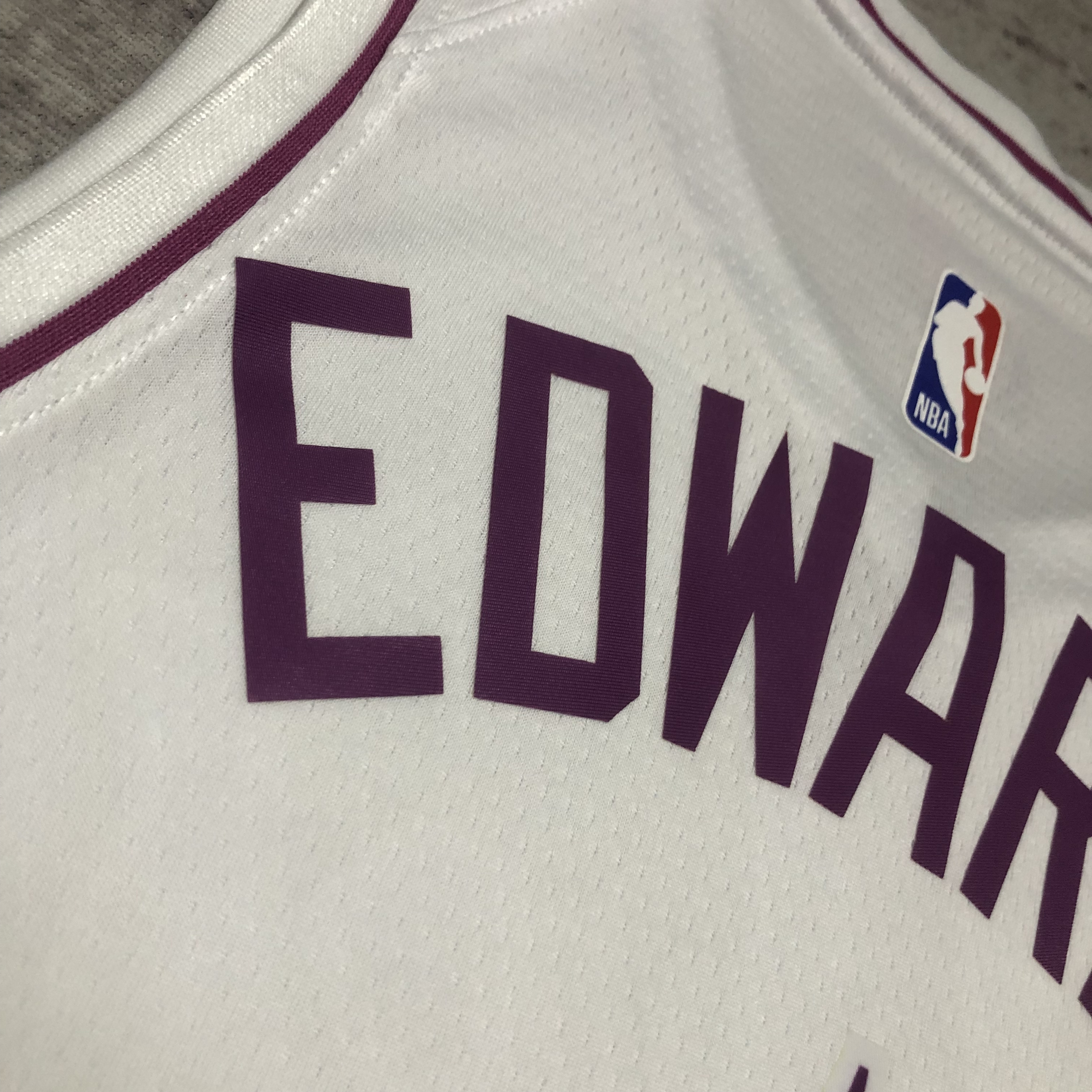 NBA Minnesota Timberwolves 1 Edwards Basketball Jersey