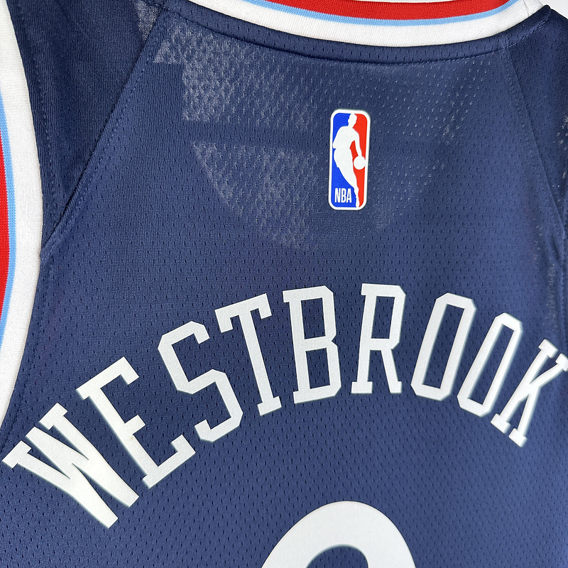 2025 NBA LA Clippers (0 WESTBROOK) Basketball Jersey